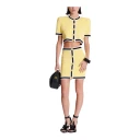 Balmain Dame Strikkevarer Gul L,