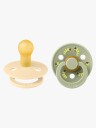 BIBS Studio Colour Pacifier Caterpillar Mix 2 pack Latex Size 1 R