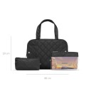 Gillian Jones 3-piece Cosmetic Bag Set in 100% Recycled Plastic