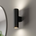 Euluna vegglampe Marion svart Høyde 18 cm stål opp/ned