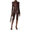 Elisabetta Franchi Dame Bukser Brun XS,
