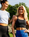 LEVITY 2-PACK Vamp Seamless Bra Black