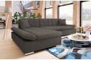 Djerra Sofa med Divan 3 seter   Brun