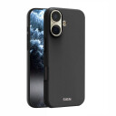 SiGN Liquid Silikonetui for iPhone 17 Svart