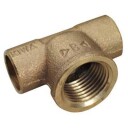 10 stk Messing lodde t rør 18 x 3/4" x 18 mm