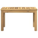 vidaXL Kaffebord Hvit 60,5 x 30 x 36 cm Solid akasietre
