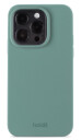Holdit iPhone 14 Pro Soft Touch Silikon Deksel - Moss Green