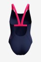 Speedo   Badedrakt Solid Boom Leaderback One Piece   Blå