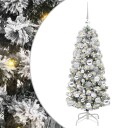 Kunstig sammensatt juletre med LED  stripelys 120 cm PVC