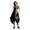 Desigual Dame Kjoler Svart L,