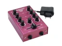 Omnitronic Gnome-202 Mini Mixer Rød
