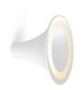 Trizo 21 Sirens Vegglampe Hvit + Hvitmattet Glass + Speil Liten
