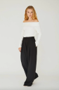 A View Rib Off Shoulder Blouse