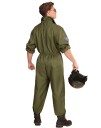 Top Gun Inspirert Jumpsuit Herrekostyme