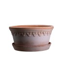 Bergs Potter Københavner Krukke Rose LAV 21 cm