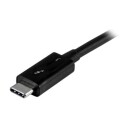 StarTech.com Tblt34Mm50Cm thunderbolt-kabel 0,5 M 40 GB/S svart