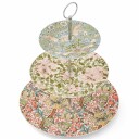 Spode Morris & Co. kakefat 3 etasjer 35,5 cm Multi