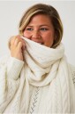Ellos Collection   Skjerf Elin   Hvit