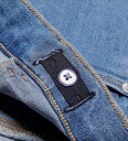 Kids Only Konrain Skinny Jeans Blå 140 - Vinterkledning med Belteløkker