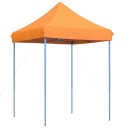  Sammenleggbart partytelt pop-up oransje 200x200x306 cm 4004985