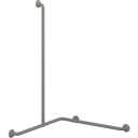 Pressalit Care Plus støttehåndtak 76,2x125 cm grå