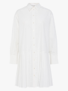 Y.A.S Ellie Long Sleeve Shirt Dress Hvit 34