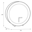 Katrin 992967 Toalettpapirholder for gigantruller L 310 x 330 mm Baderom
