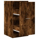  Apotekskap røkt eik 40x41x77,5 cm konstruert tre 8721158399892