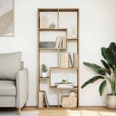 Romdeler bokhylle artisan eik 67x25x161,5 cm konstruert tre