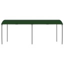  Paviljong 6 x 3 x 2,55 m Grønn Stoff og Aluminium 180
