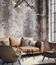 Wilton teppe   Borgo blå/gul Størrelse: 200 x 280 cm