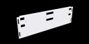 Mp Bolagen 871 v Festeplate 2 Tilkoblingshull Hvit