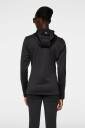 J.Lindeberg Aerial Quarter Hood Dame Black S