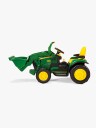 Peg Perego John Deere 12V elektrisk traktor for barn med skuffe