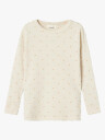 Lil- Atelier Gago Long Sleeve Slim Top Beige 116