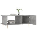  Salongbord betonggrå 90x50x40 cm konstruert tre 8720845429416