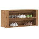  Skohylle artisan eik 100x35x45 cm konstruert tre 8721158443496