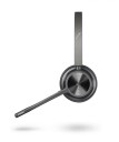 Poly Voyager 4320 - Voyager 4300 Uc Series - Hodesett - On-Ear - Bluetooth - Trådløs, Kablet - Usb-A - Svart - Zoom Certified, Certified For Microsoft Teams