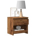  Nattbord gammelt tre 40x30x39 cm konstruert tre 8721158438232