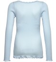 Rosemunde Cardigan Rib RkBalta Nantucket Blue m. Blonder Rosemunde 14 år 164 Cardigan Blå