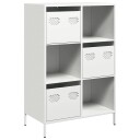 Highboard hvit 68x39x103,5 cm stål 8721102931680