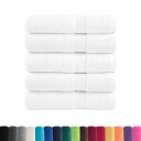  Premium badehåndklær SOLUND 25 stk hvit 100x150 cm 600gsm