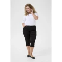Kaffe Curve Dame Bukser Svart 7XL,