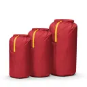 Helsport Trek Pro (M) Dry Bag Set OneSize, Ruby Red/Sunset Yellow