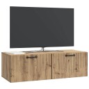  Vegghengt TV skap Artisan eik 98 x 41 x 30 cm Konstruert tre
