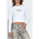 Diesel Dame Gensere & Hettegensere Hvit S