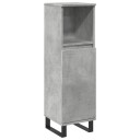  Baderomsskap betonggrå 30x30x100 cm konstruert tre 8721158444516