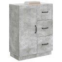  Serviesskap Betonggrå 66 x 34,5 x 87 cm Konstruert tre
