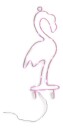 POPP Lampe Flamingo Rosa