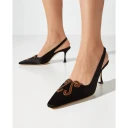 Manolo Blahnik Dame Sko Svart 38 EU,